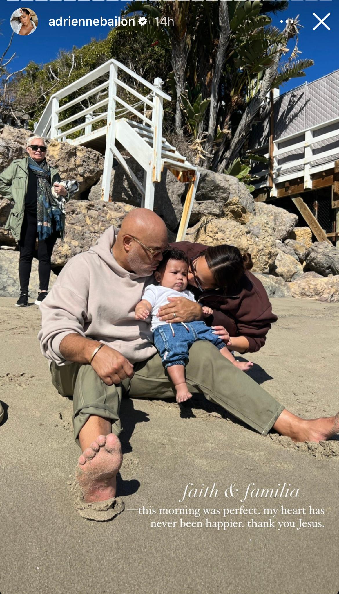 Adrienne Bailon Takes Son On Heartwarming Malibu Adventure