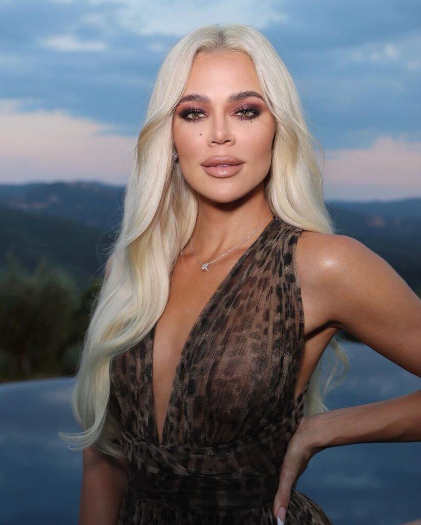 Khloe Kardashian Gives Fans A View Of Her Curves In Sheer Gown