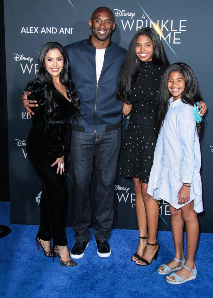 Kobe Bryant And Family