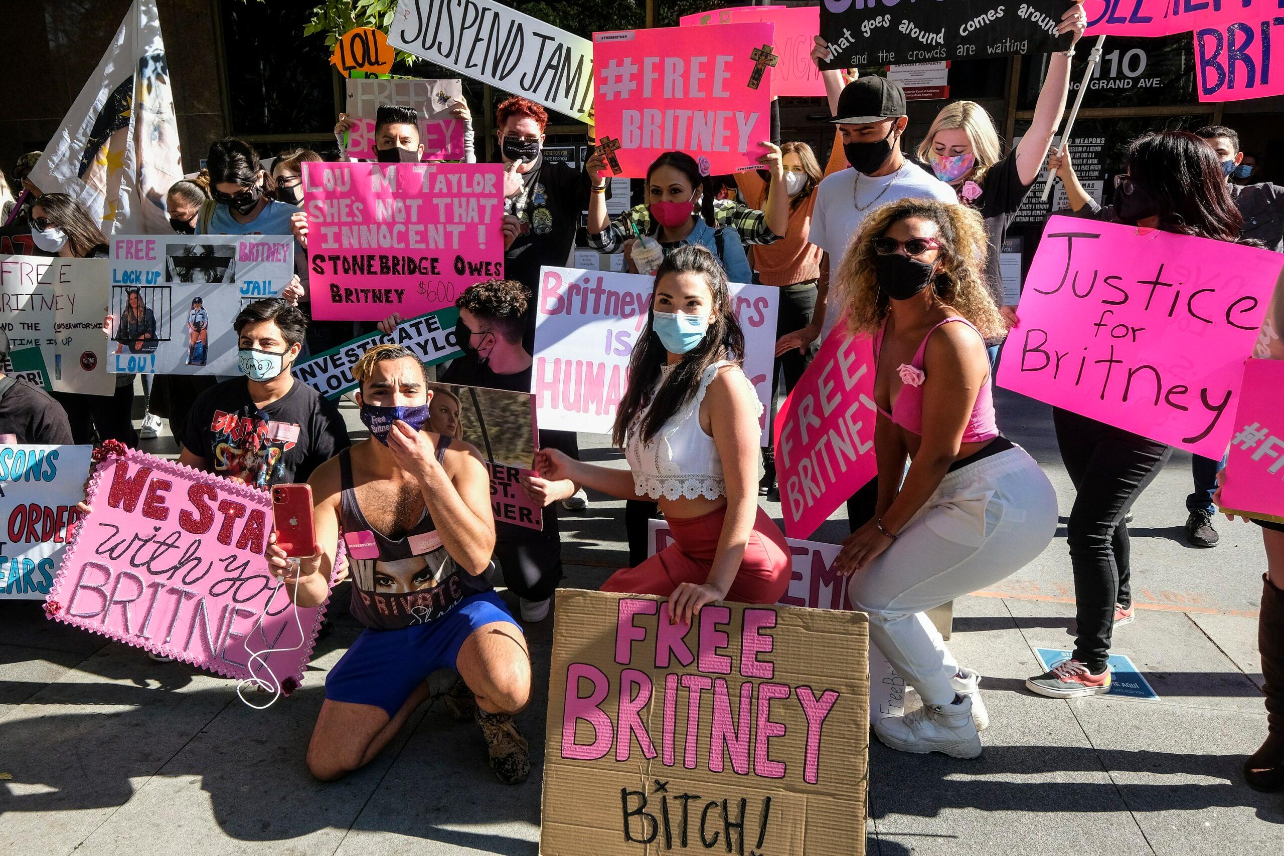 'Free Britney' Protesters