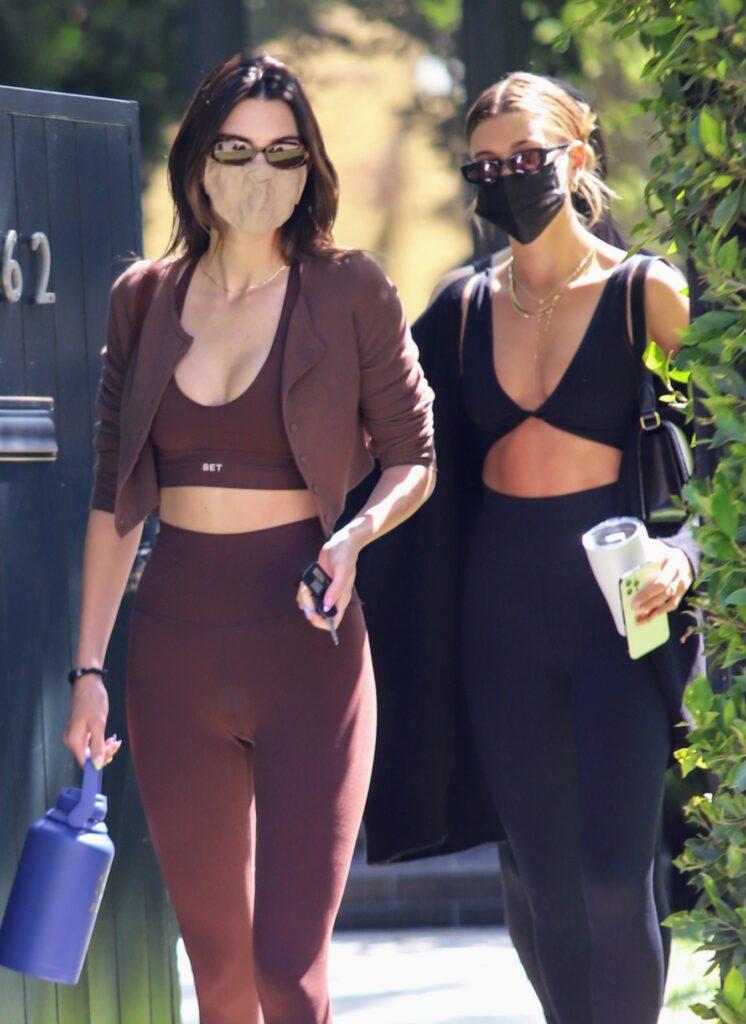 Kendall Jenner And Hailey Bieber