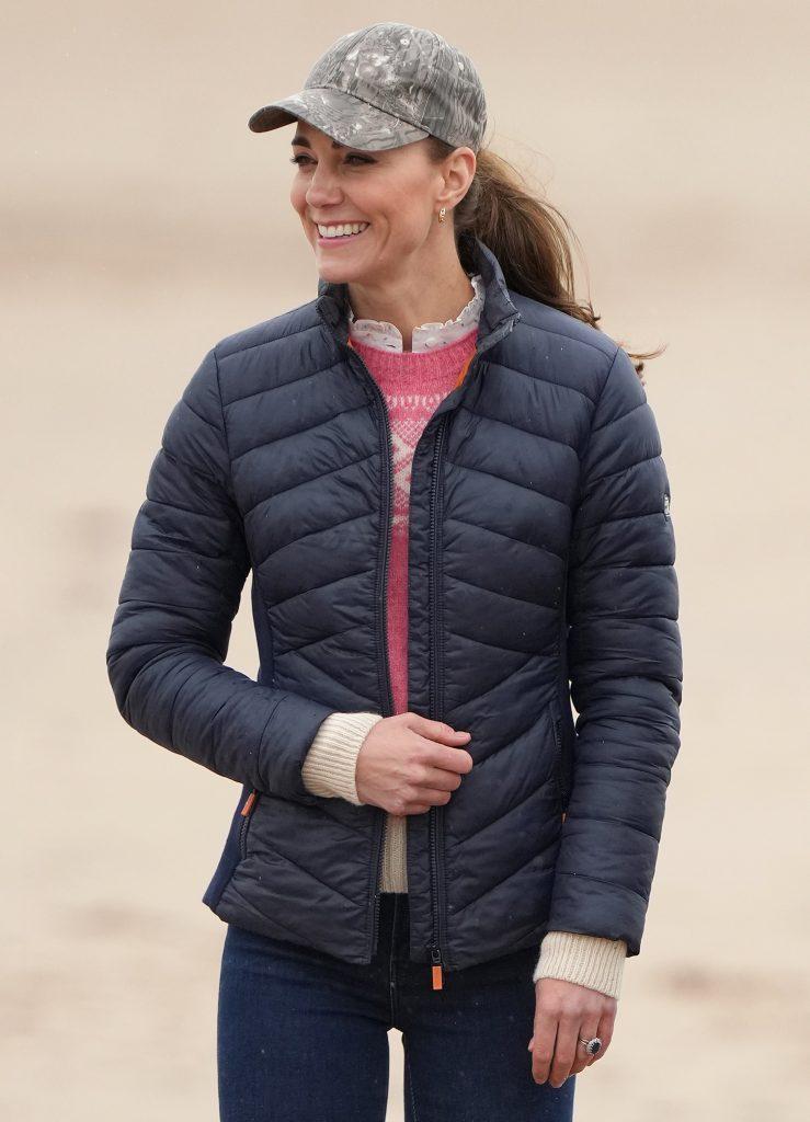 William and Kate go land yachting in St Andrews