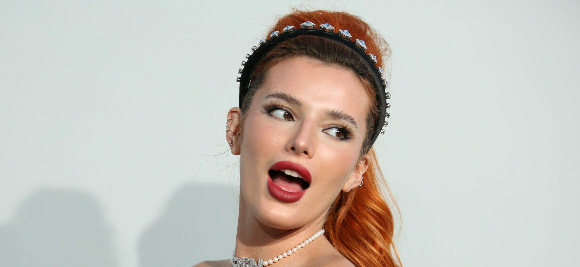 Bella Thorne Poses In Spaghetti Strap Romper; Asks What View Is Better… ‘Me Or The French Riviera?’