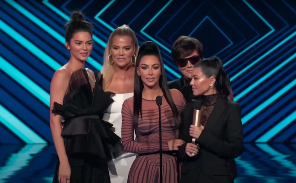 The Kardashian-Jenner women at the 2018 E! PCAs