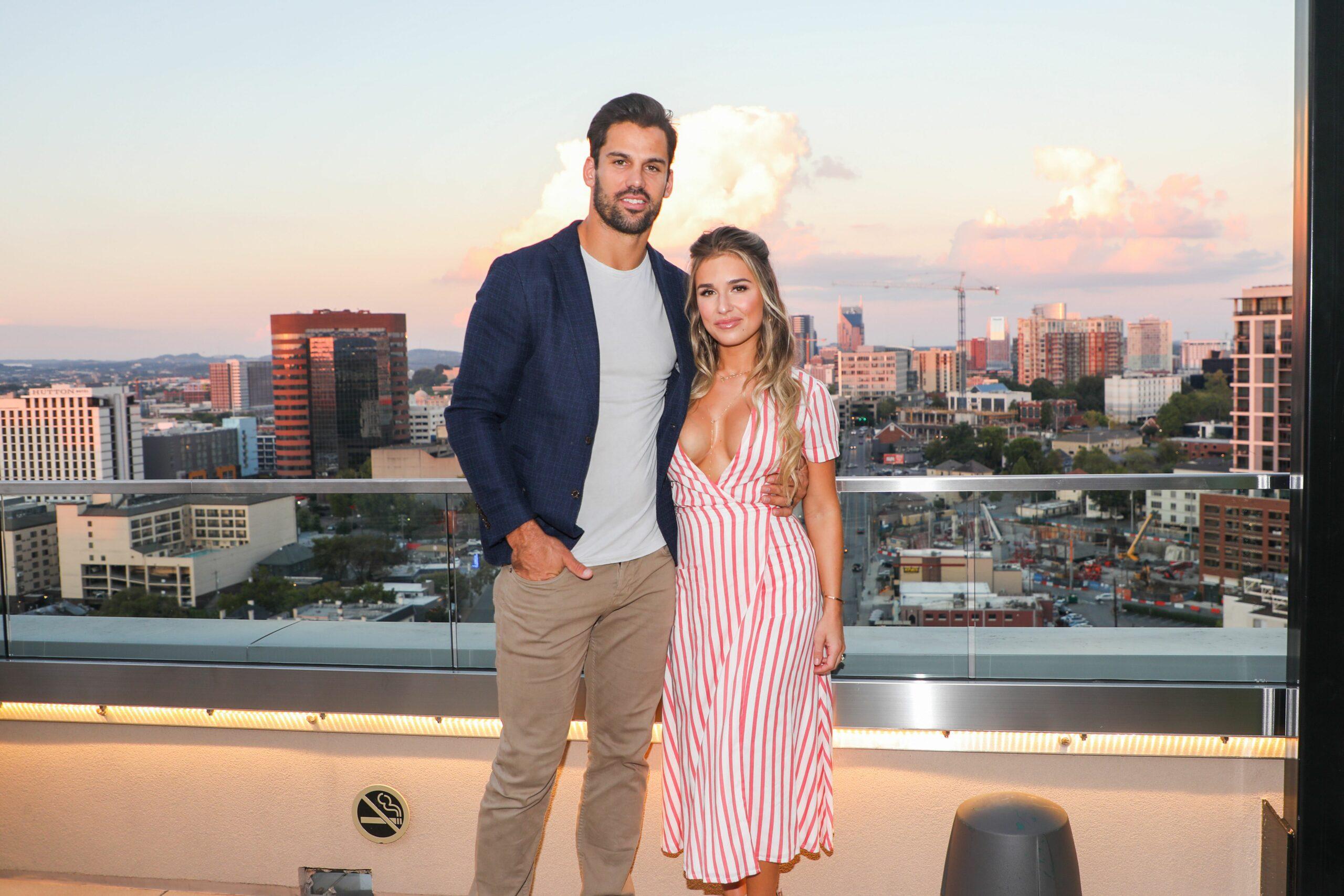 Jessie James Decker takes the plunge as she shows off her post baby body at book launch