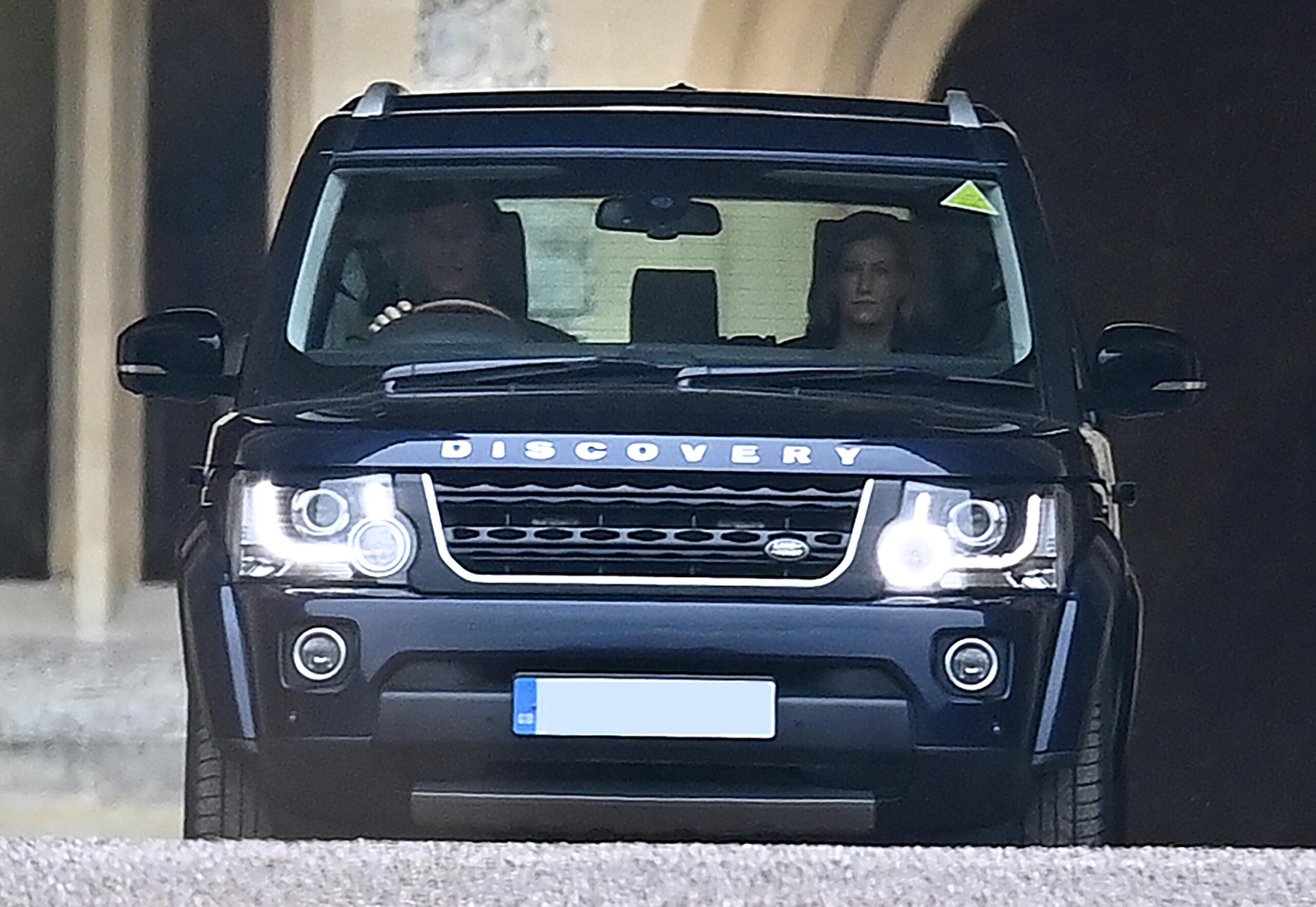 The Earl of Wessex and Countess of Wessex visit Windsor Castle after the death of The Duke of Edinburgh