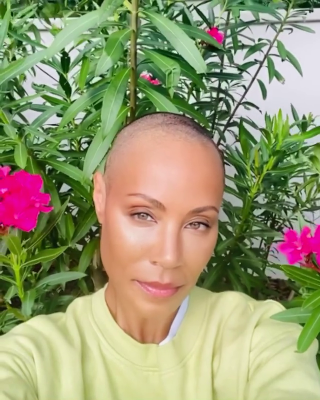 Jada Pinkett-Smith Debuts New Buzz Cut