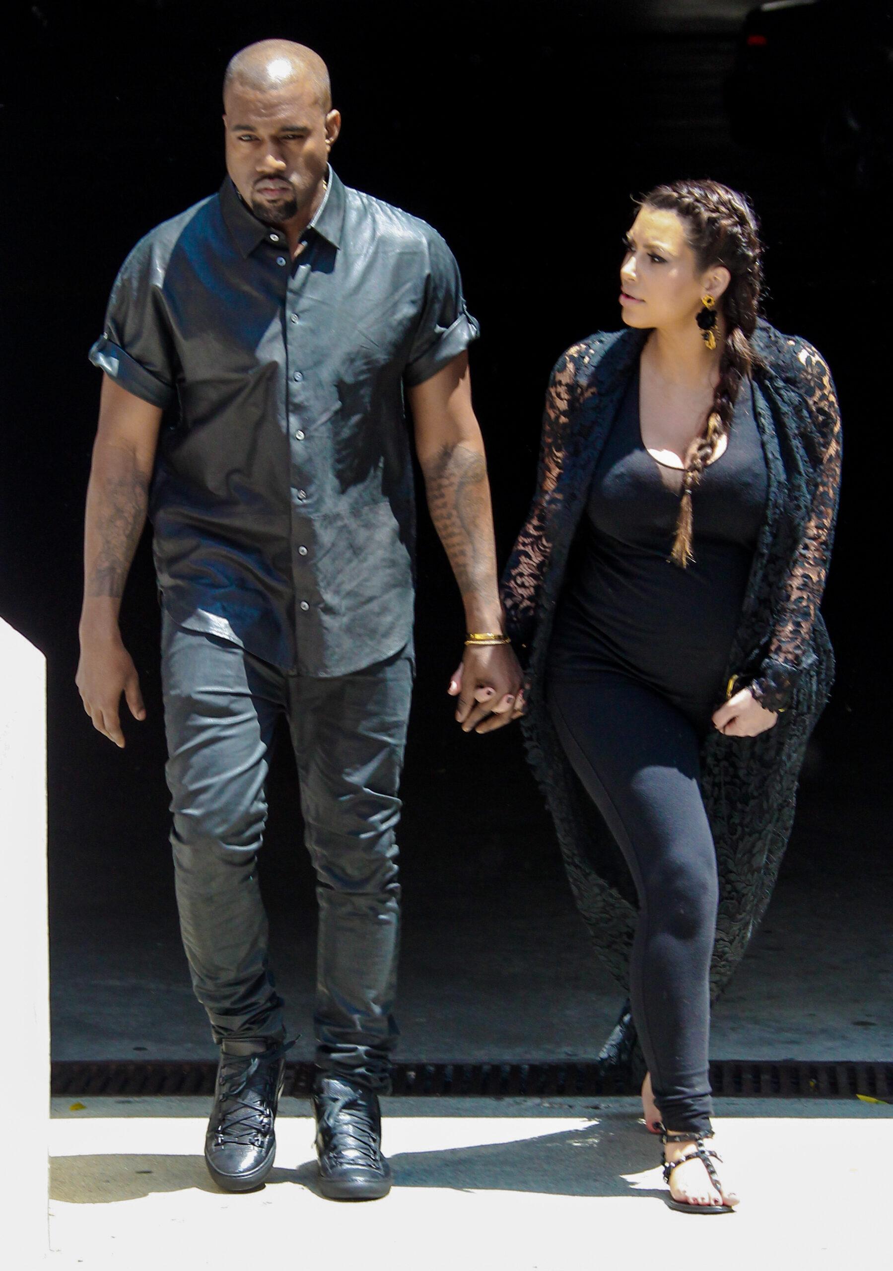 Kanye West And Kim Kardashian Take Family Vacation Amid Divorce