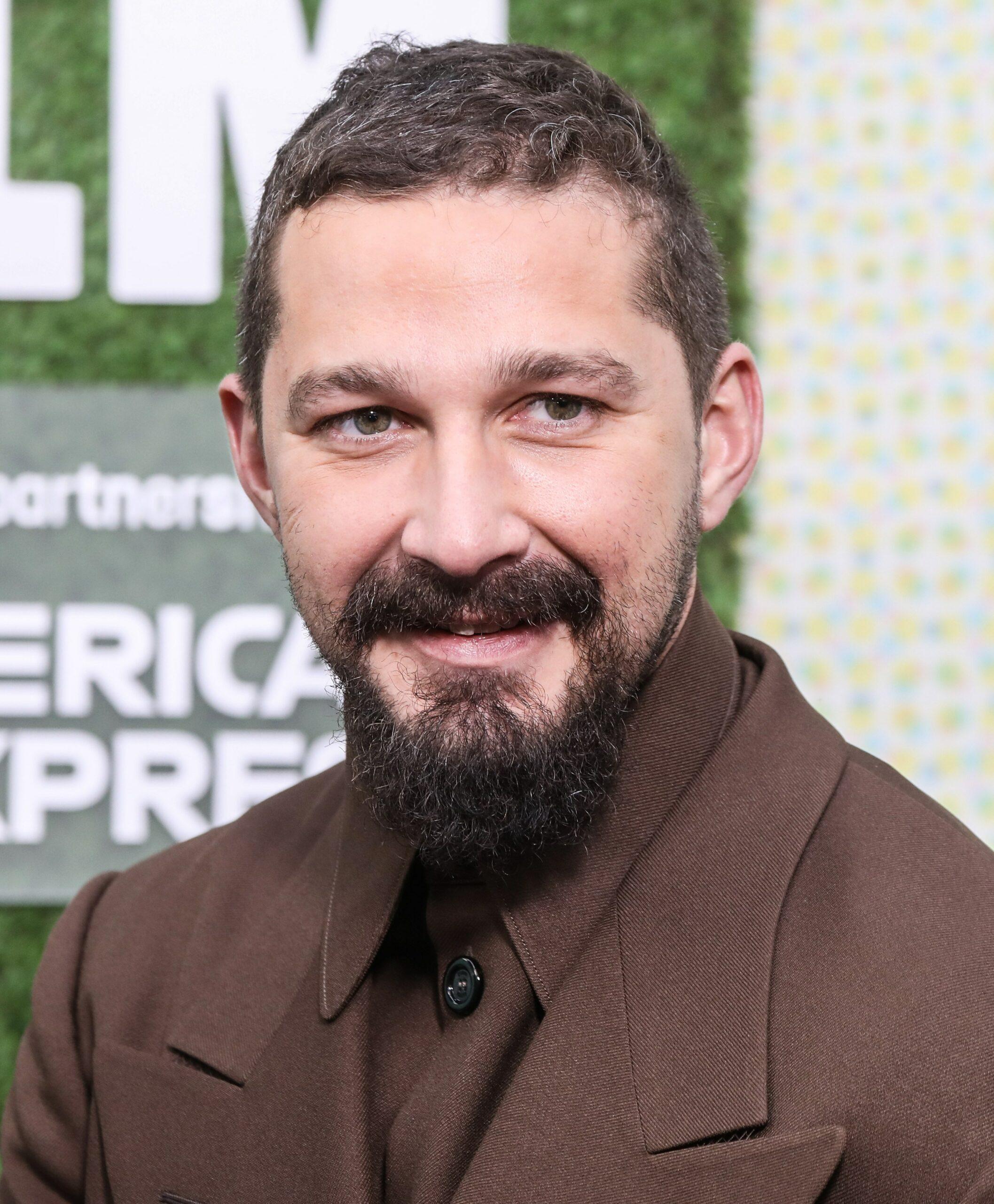 Shia LaBeouf at The Peanut Butter Falcon Film Premiere in London