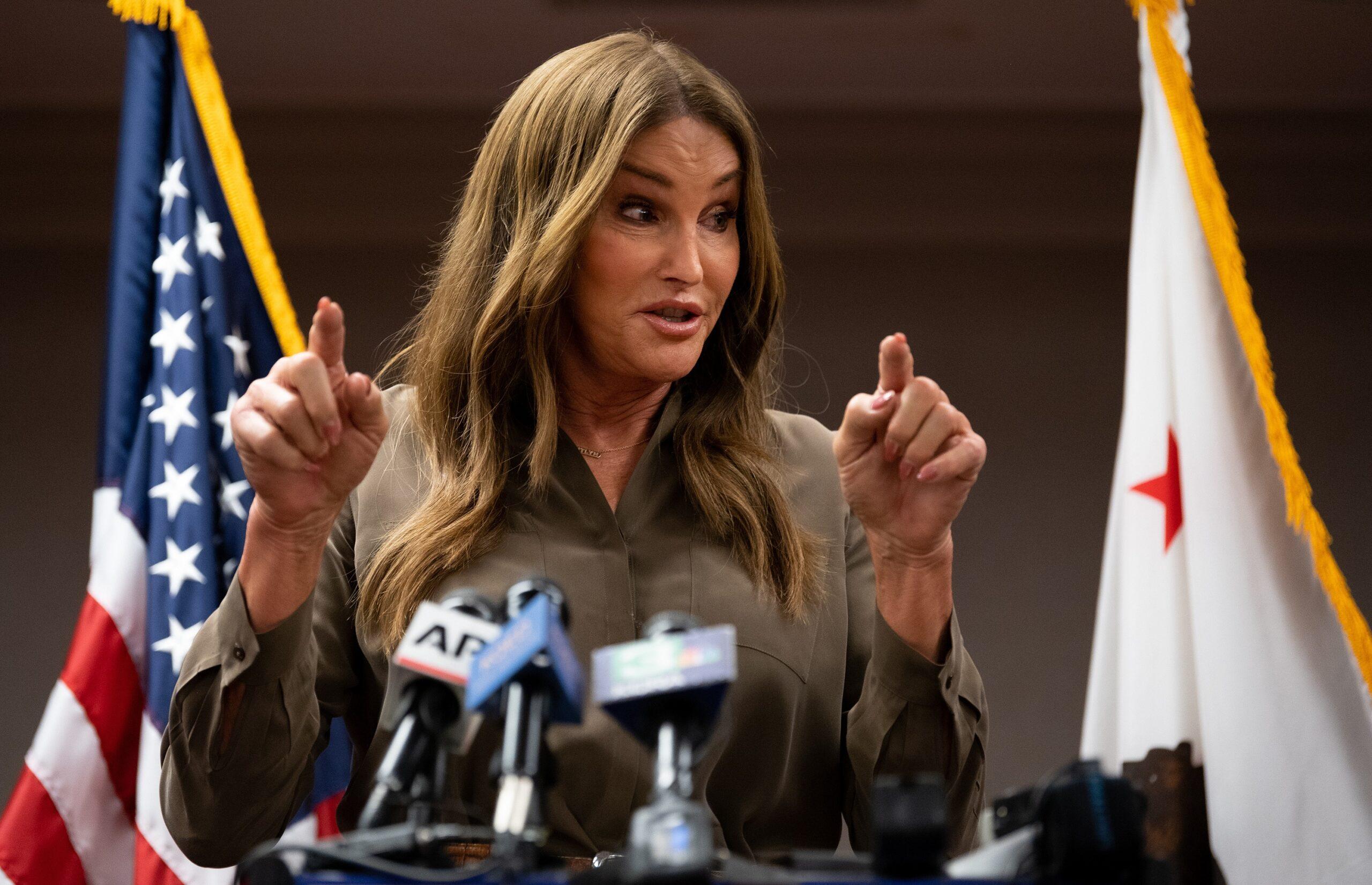 Caitlyn Jenner Candidate For Governor Meets The Media