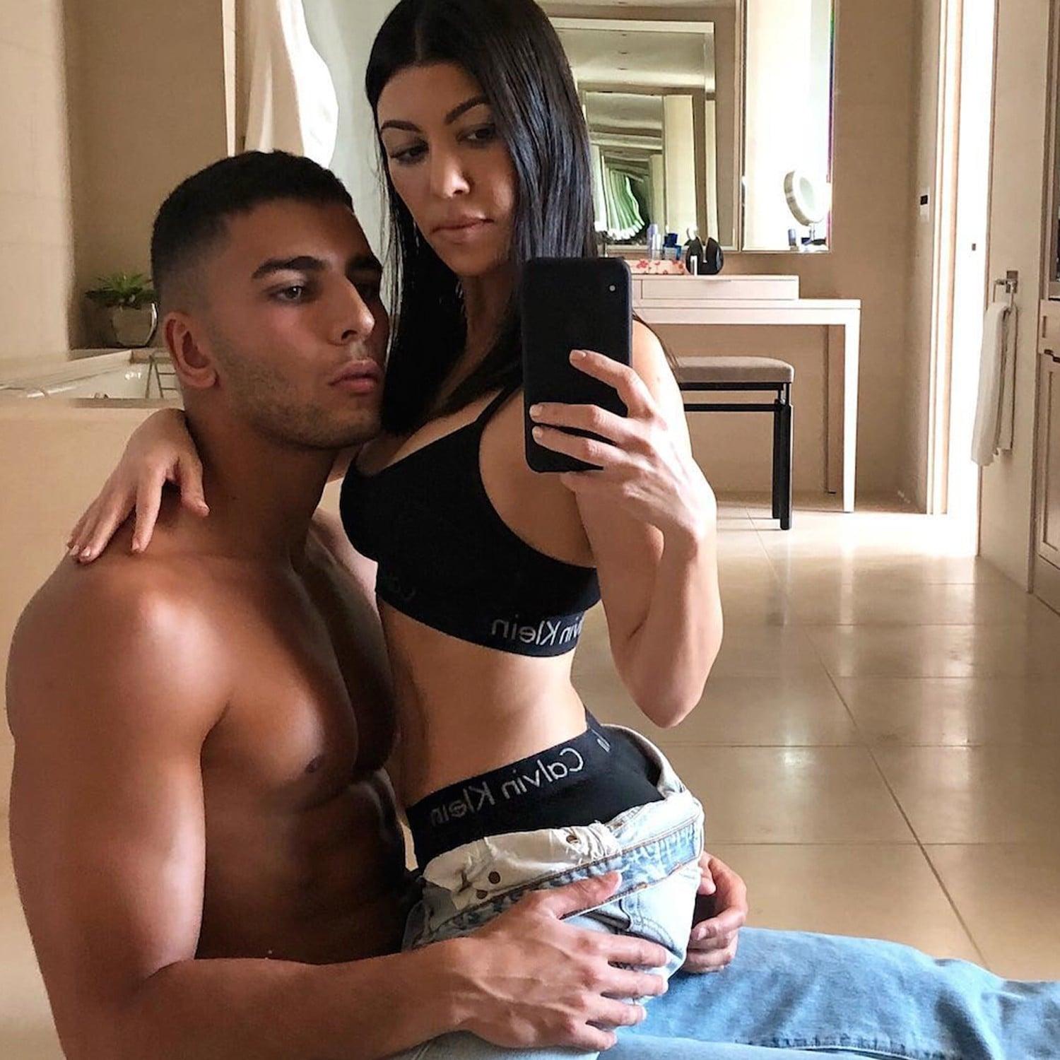 Younes Bendjima and Kourtney Kardashian