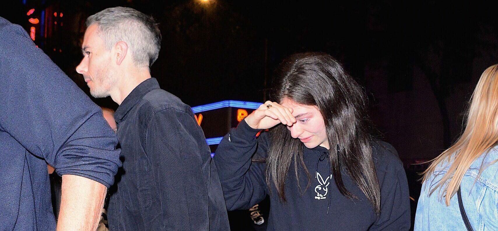 Lorde is seen arriving to Rockefeller Center Studios for Saturday Night Live