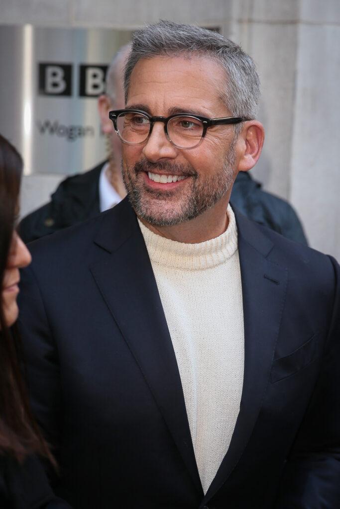 Steve Carell visiting BBC Radio Two Studios to promote his new film Welcome To Marween - London