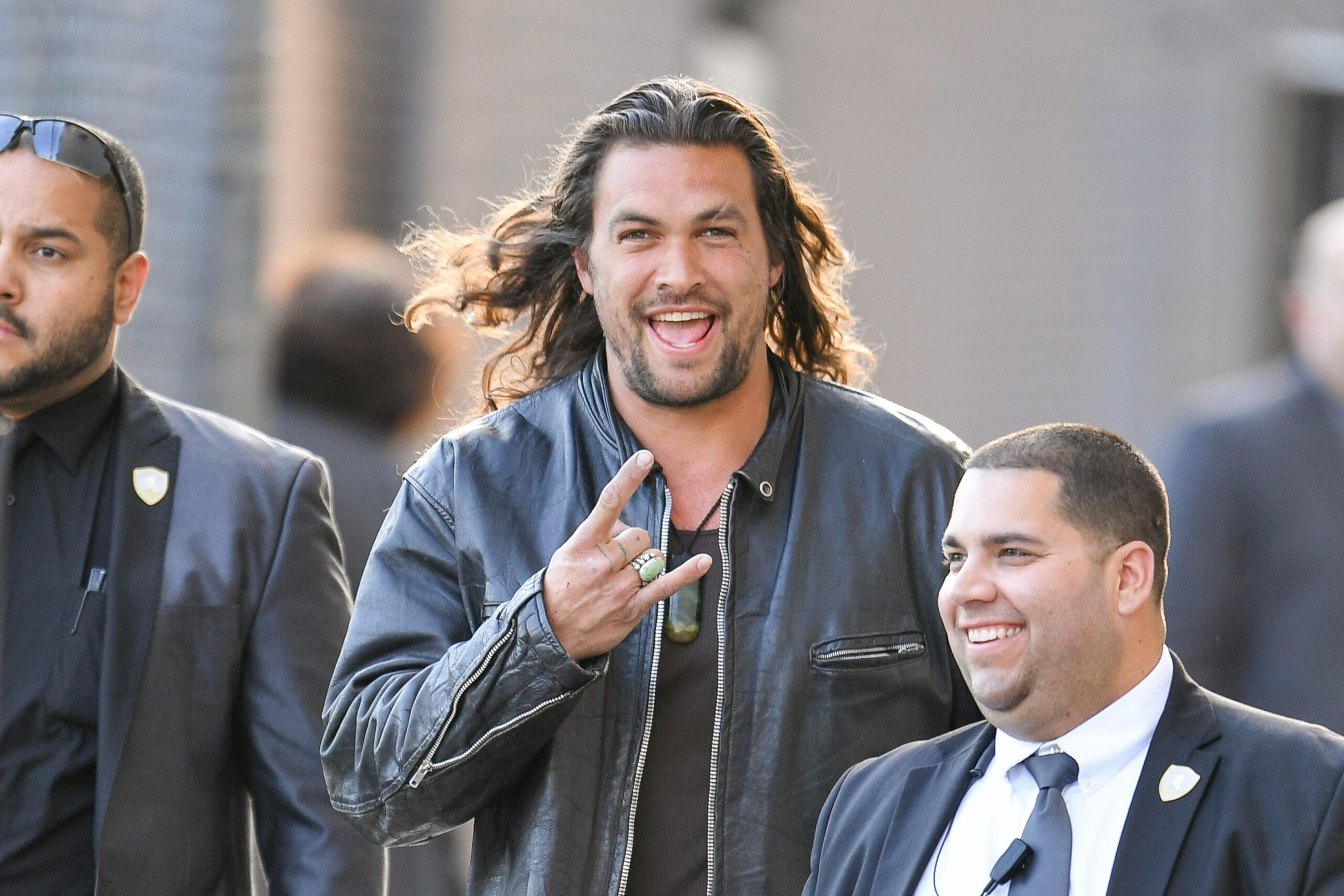 Jason Momoa Visits Jimmy Kimmel Live