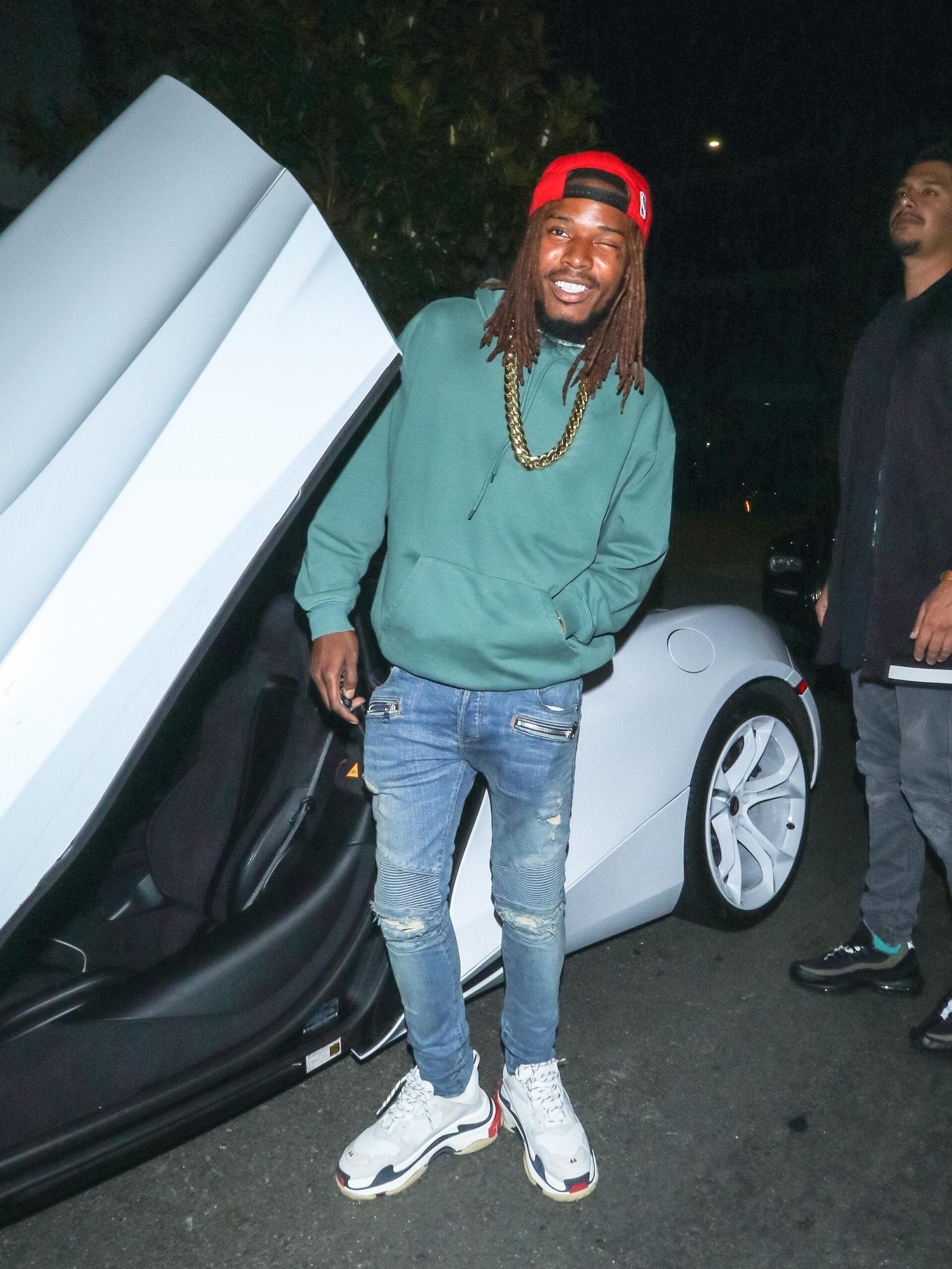 Fetty Wap leaving Poppy Nightclub in West Hollywood