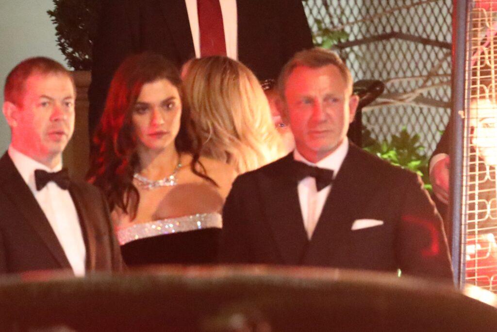Daniel Craig and Rachel Weisz attend a Golden Globes after party held at the Sunset Tower Hotel