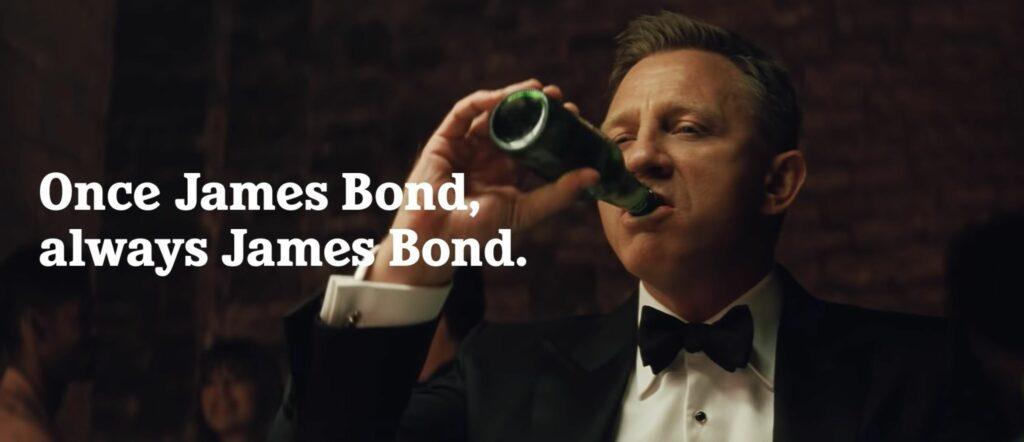 Daniel Craig can apos t escape his James Bond character in Heineken commercial