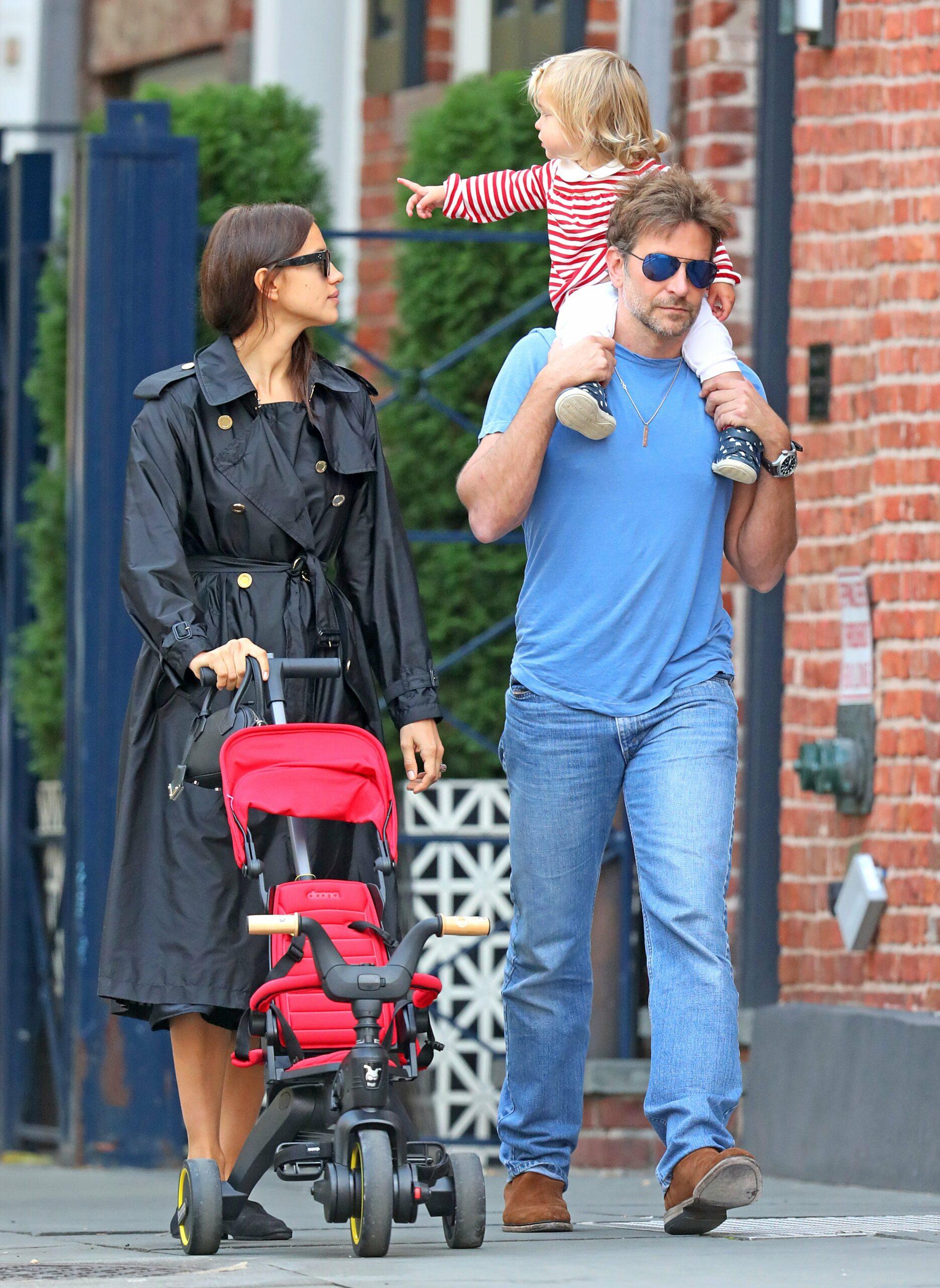 Bradley Cooper, Irina Shayk & Lea