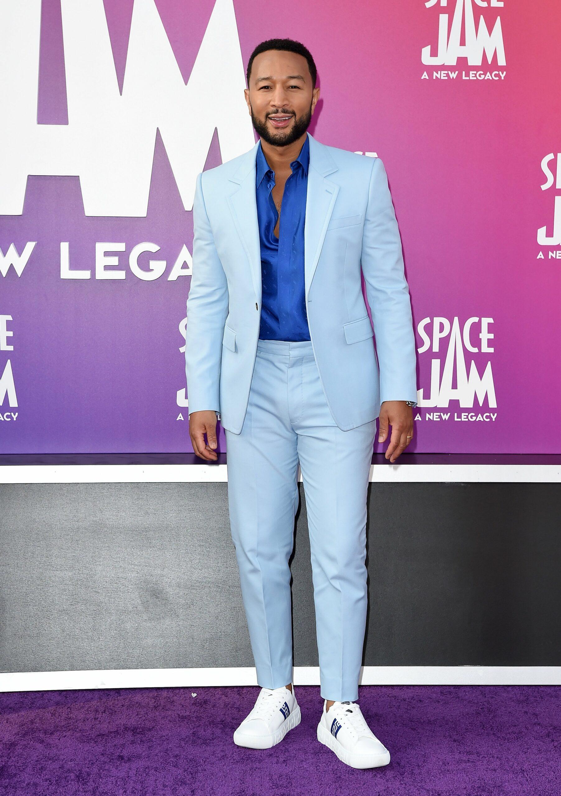 John Legend Space Jam: A New Legacy Premiere