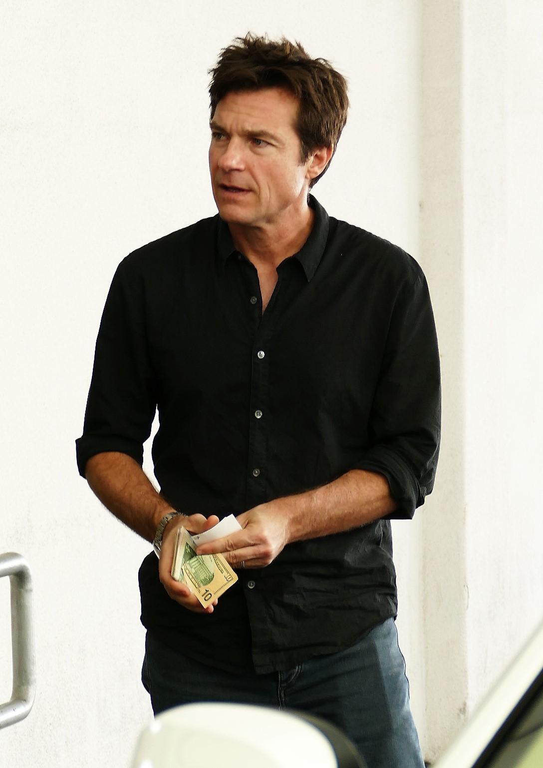 Jason Bateman seen leaving restaurant after lunch