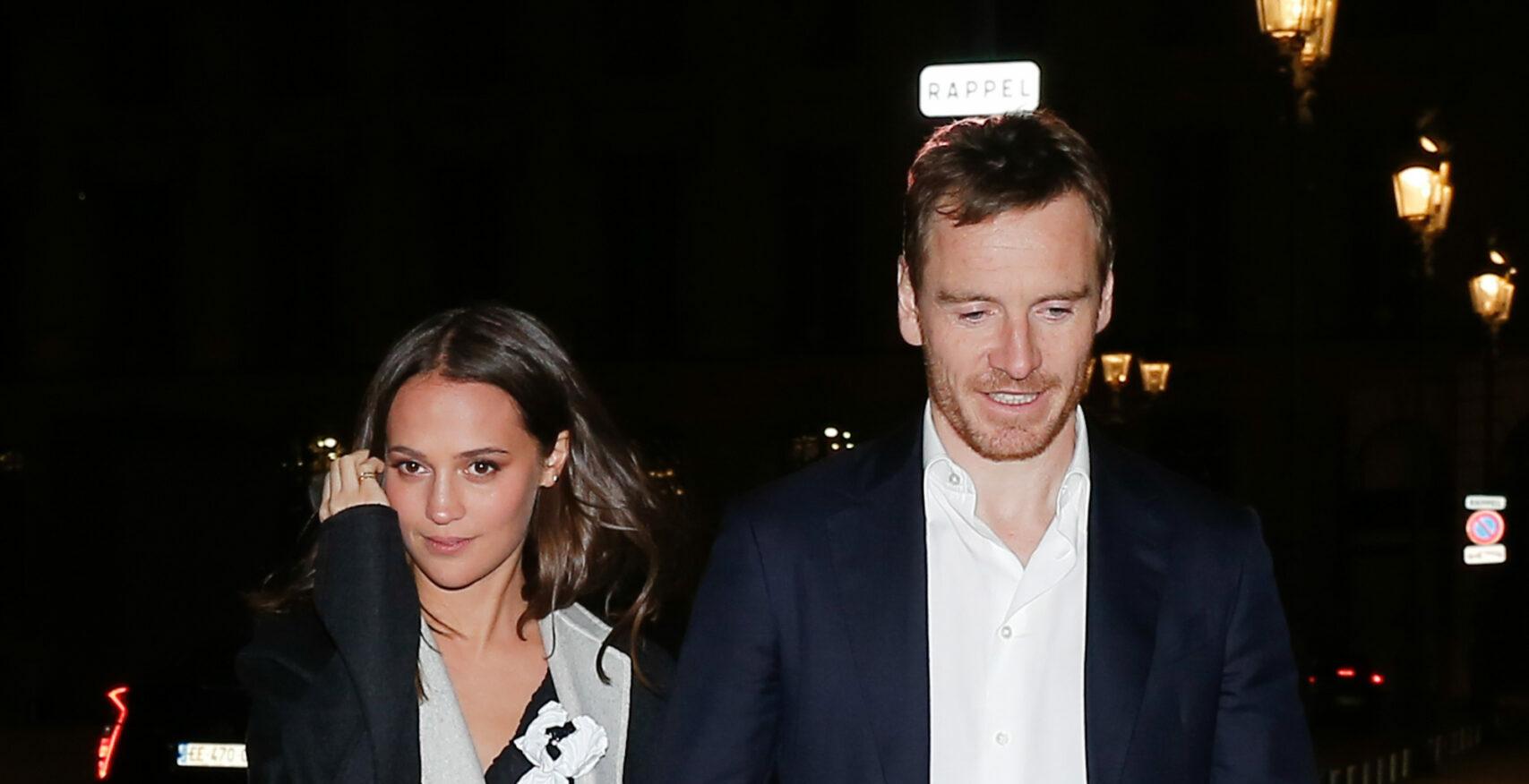 Alicia Vikander Confirms Secret Baby with Michael Fassbender