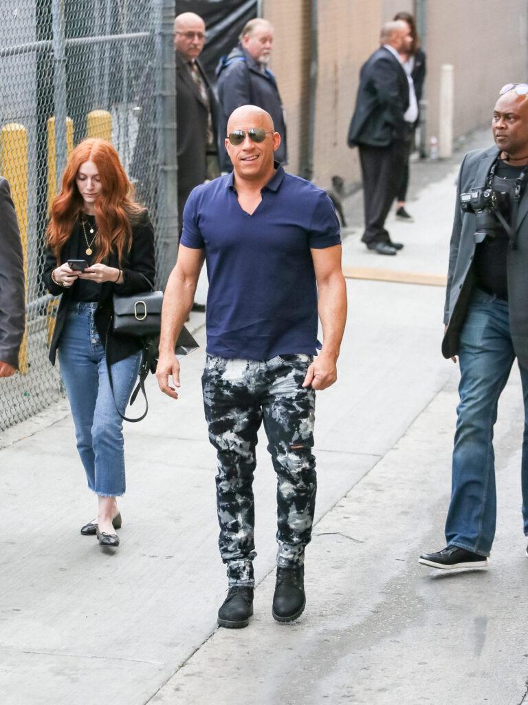 Vin Diesel at apos Jimmy Kimmel Live apos Show