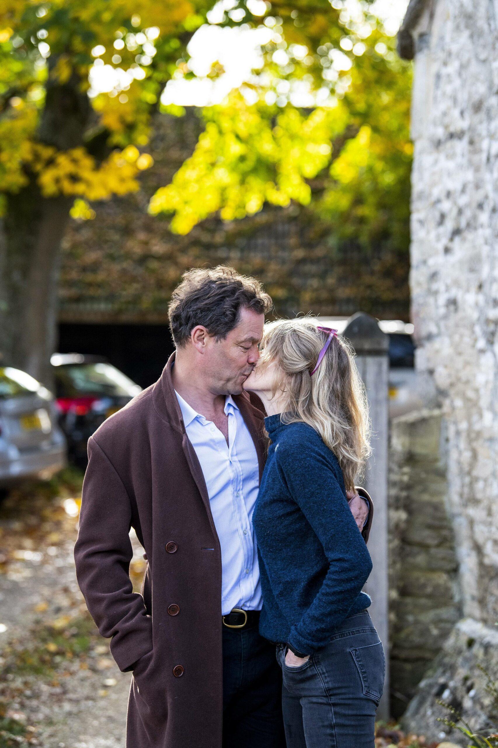 Dominic West and wife Catherine Fitzgerald