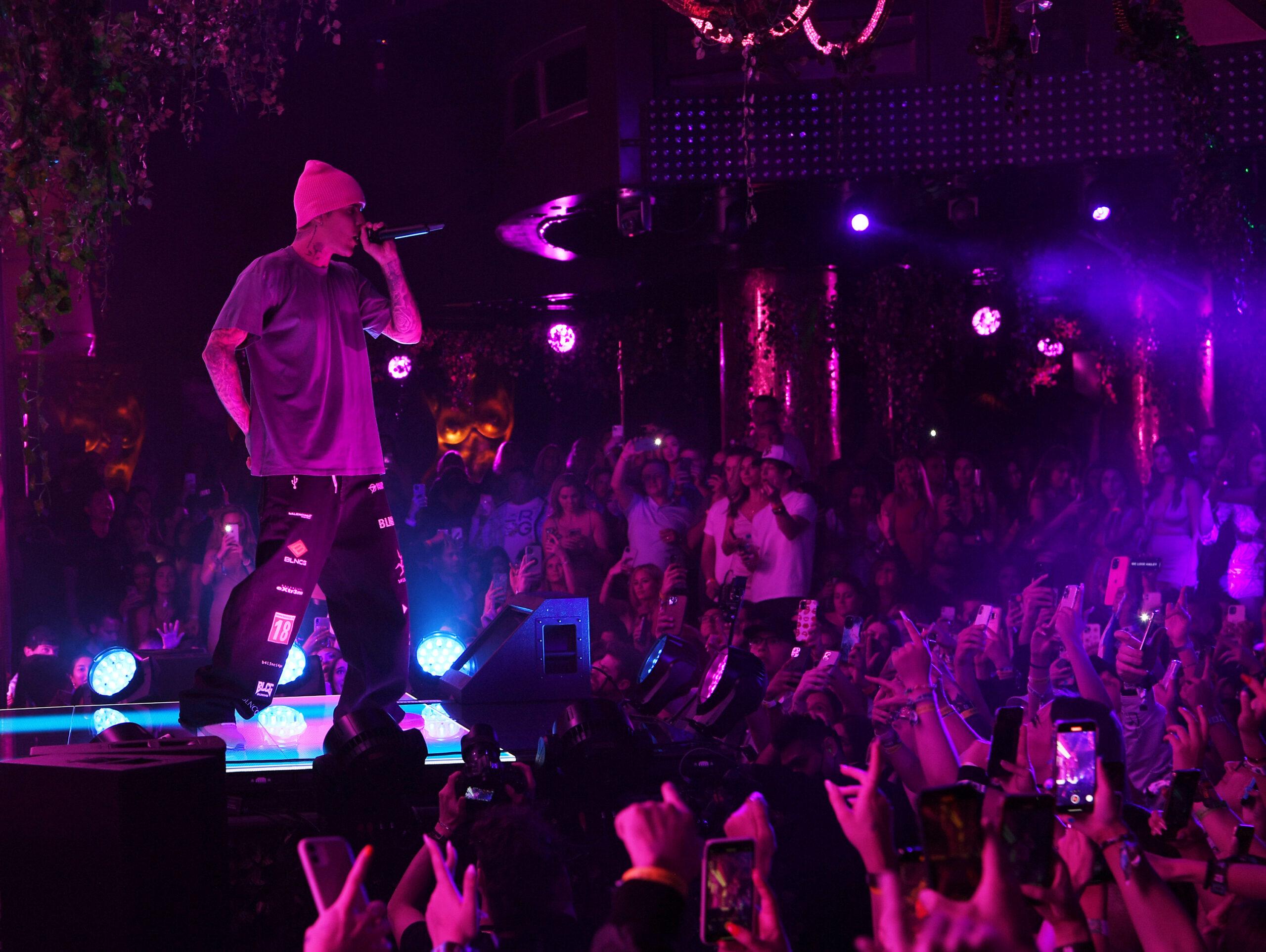 Justin Bieber Melts Down Las Vegas With Show Inside XS Nightclub At Wynn