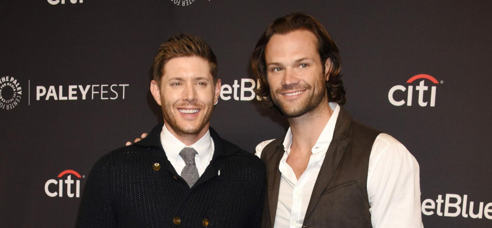 Jensen Ackles and Jared Padalecki at the 2018 PaleyFest Los Angeles 'Supernatural'