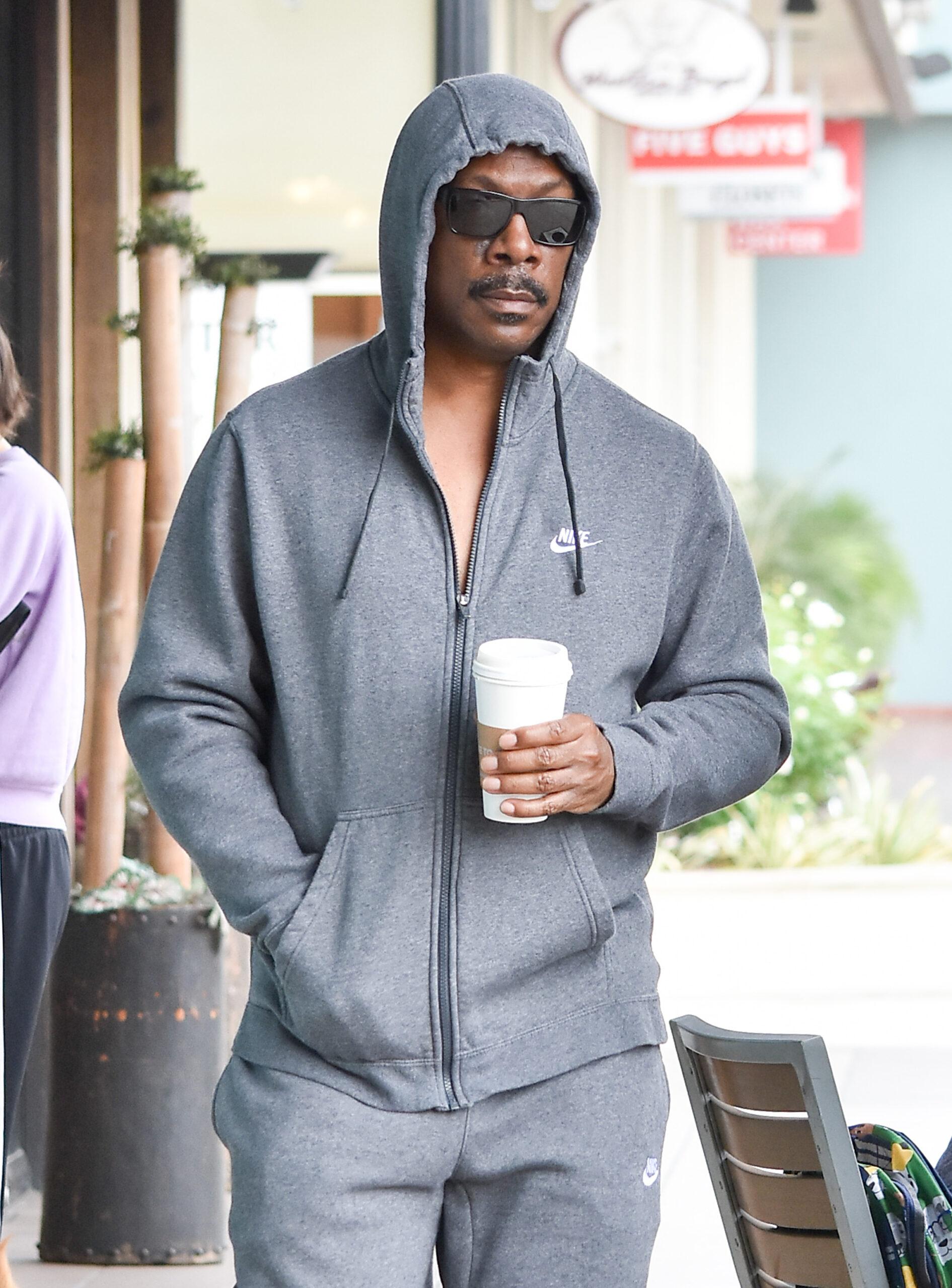 Eddie Murphy out and about