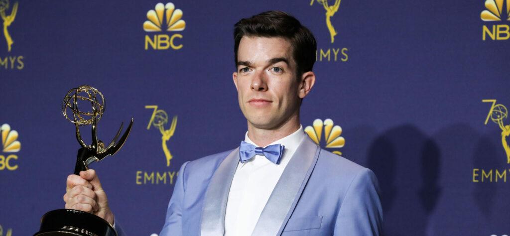 John Mulaney at the 70th Annual Primetime Emmy Awards - Press Room