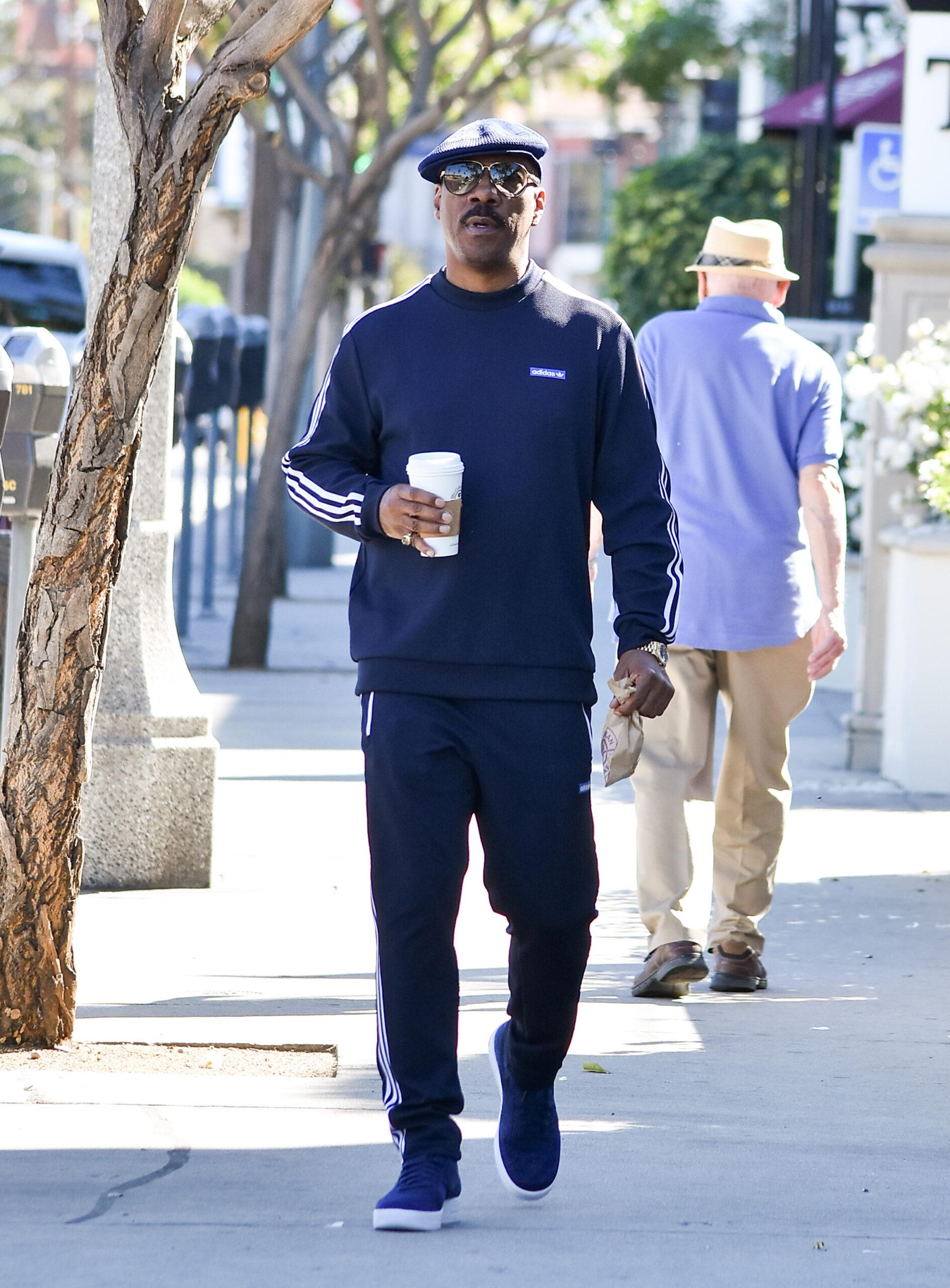 Eddie Murphy out and about