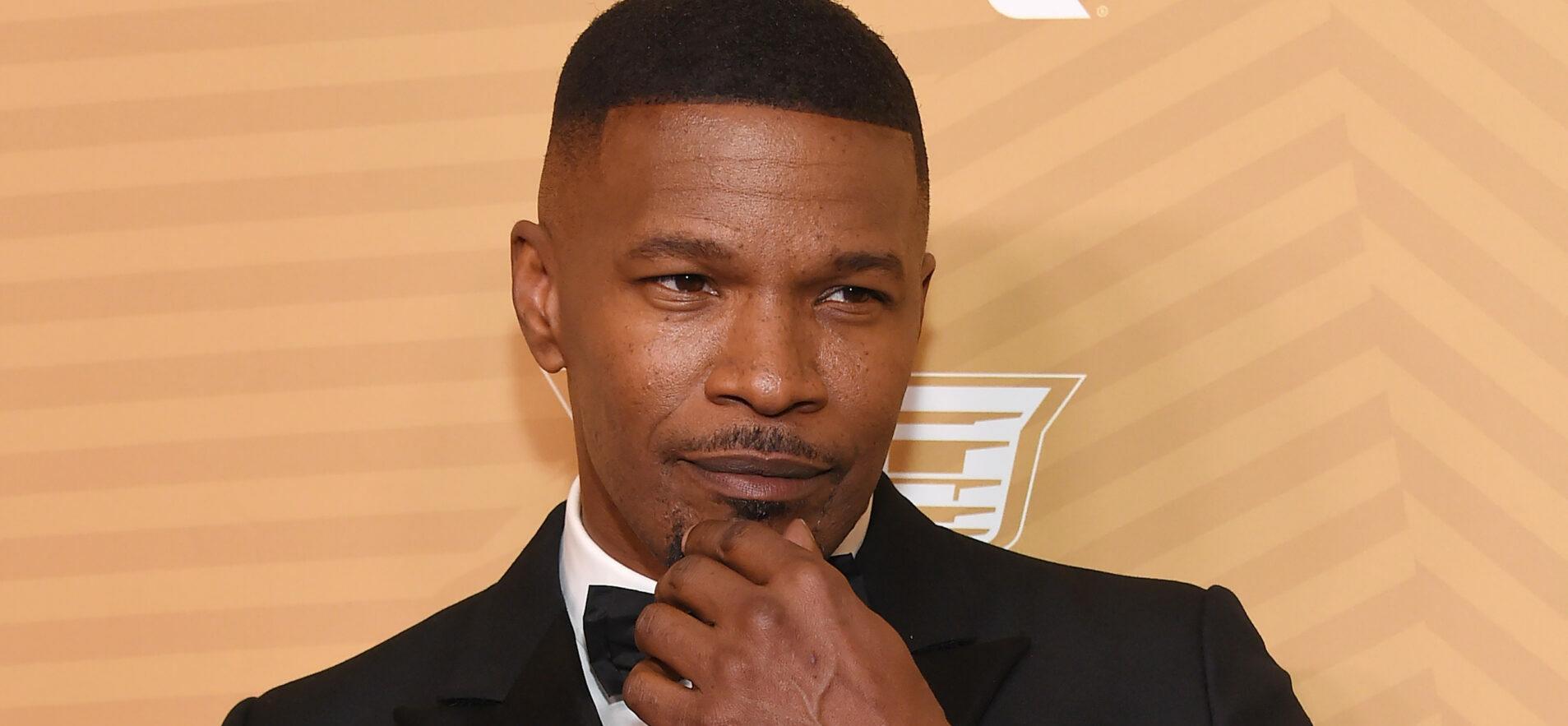 Jamie Foxx Reportedly ‘Seemed Cozy’ With His Girlfriend Alyce Huckstepp On Vegas Set Of His New Commercial
