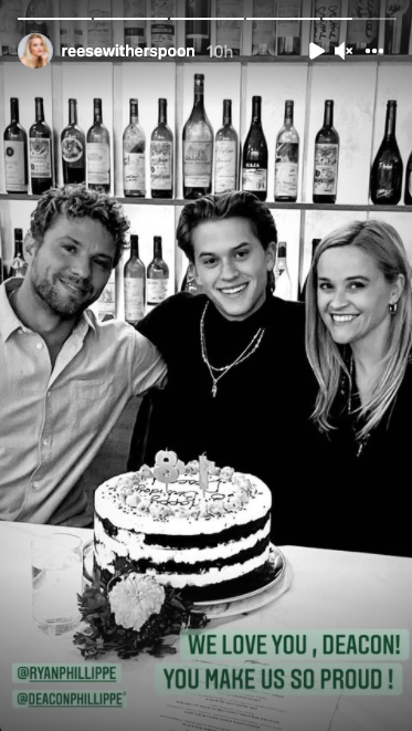 Ryan Philippe, Deacon Phillippe, and Reese Witherspoon