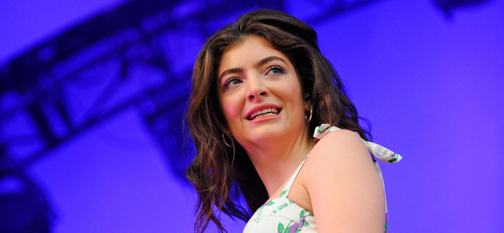 Lorde performing at ALL POINTS EAST