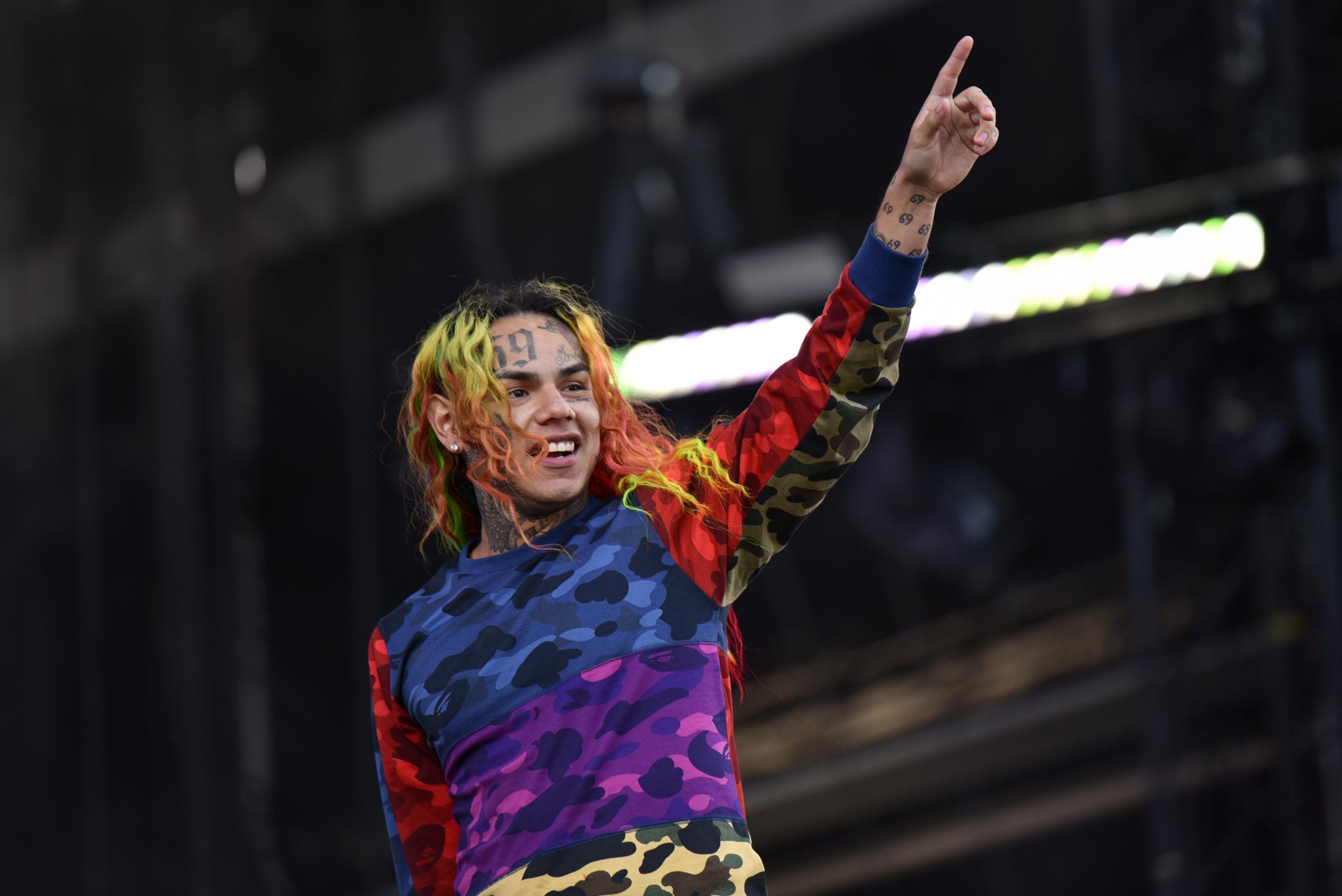 Tekashi 6ix9ine at Made In America - Day 1