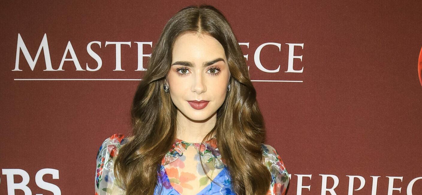 Lily Collins Kisses Charlie McDowell In Romantic Honeymoon Photo(00)