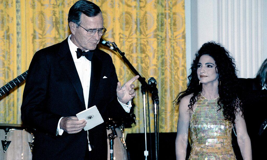 Singer Gloria Estefan Entertains at the White House