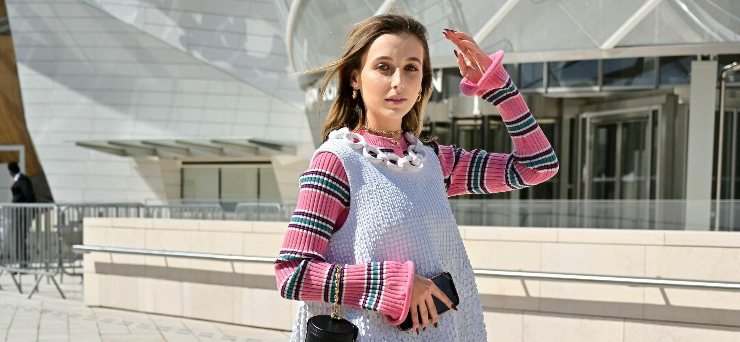 Emma Chamberlain Is Out Of This World In Louis Vuitton's Collection With  Fornasetti Emma Chamberlain Debuts The Louis Vuitton x Fornasetti  Collection For V Magazine