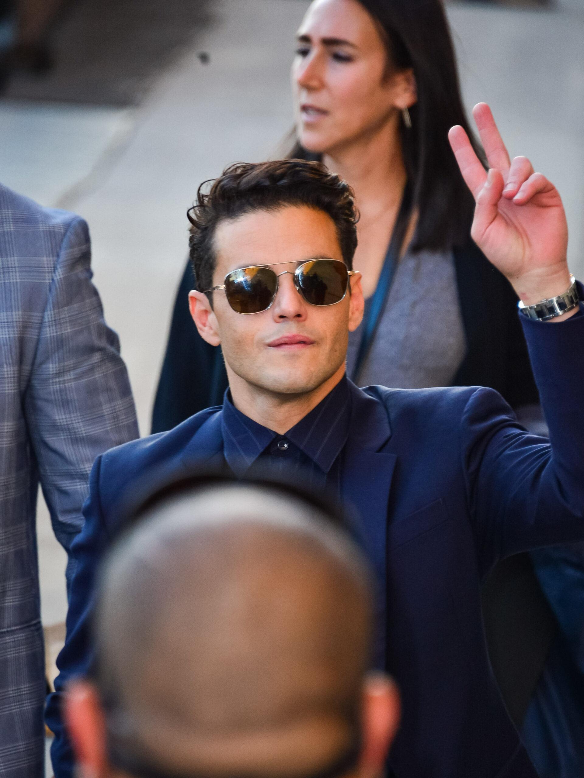 Rami Malek arriving at apos Jimmy Kimmel Live apos