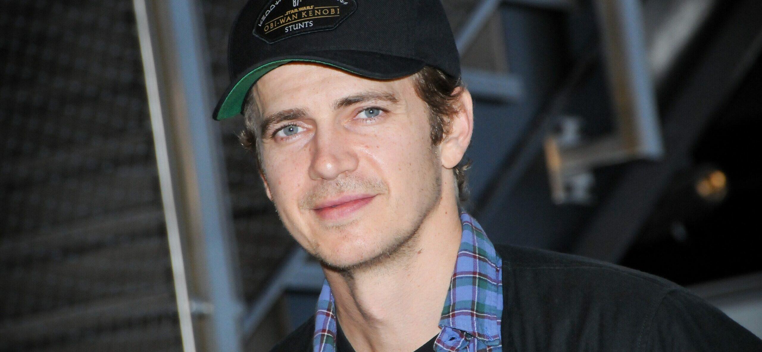 Hayden Christensen visits the Empire State Building in New York US - 08 Oct 2021