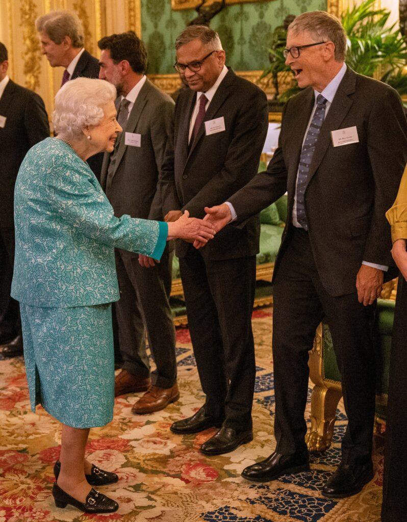 The Queen hosts a reception to mark the Global Investment Summit