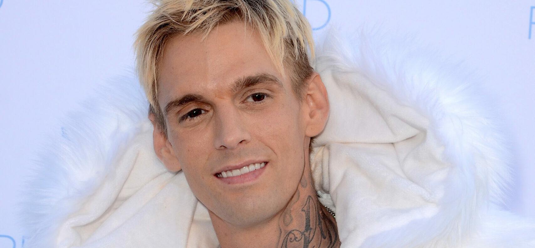 Aaron Carter Reveals First Photos Of His Newborn Baby Son