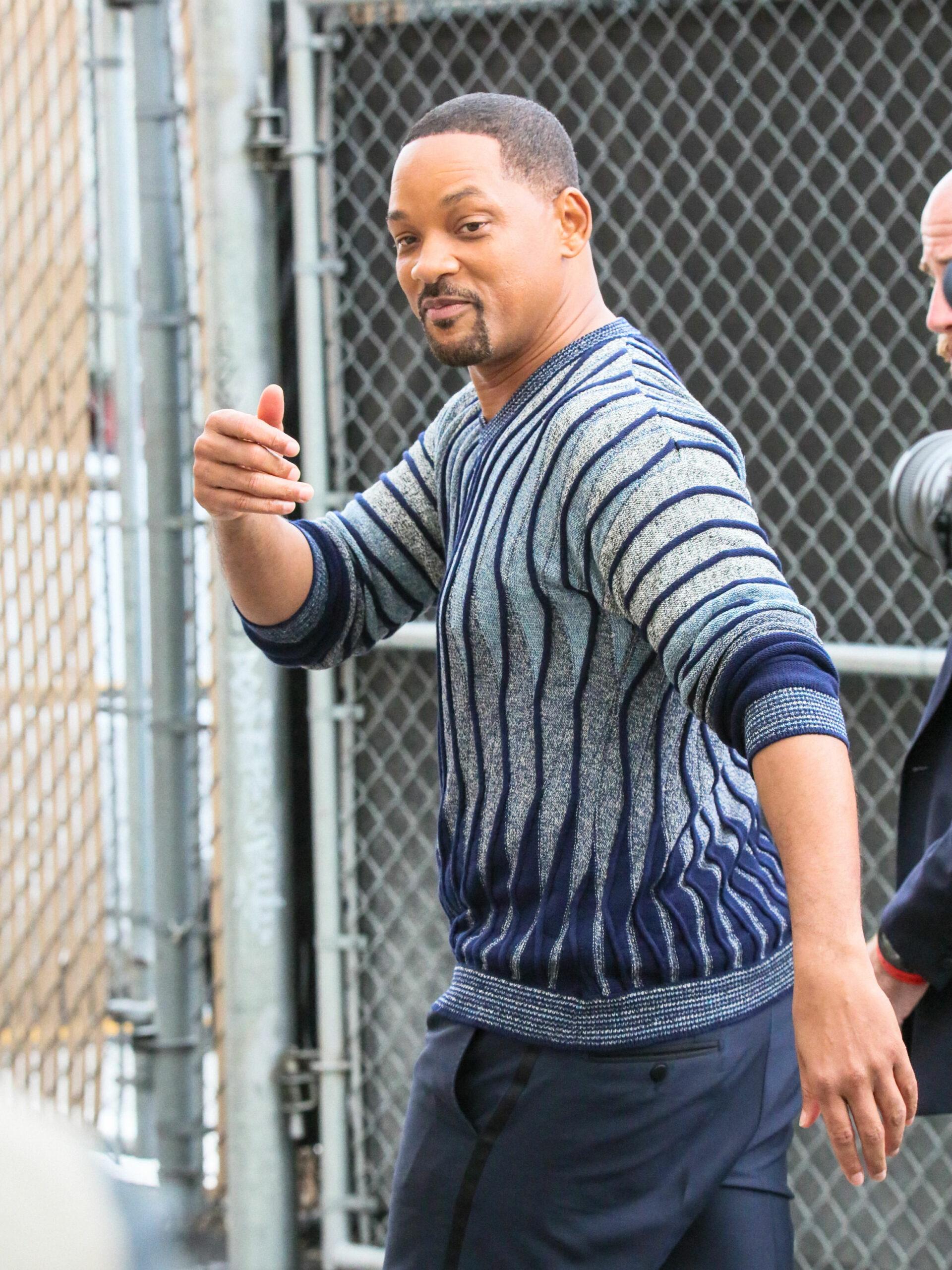 Will Smith at 'Jimmy Kimmel Live'