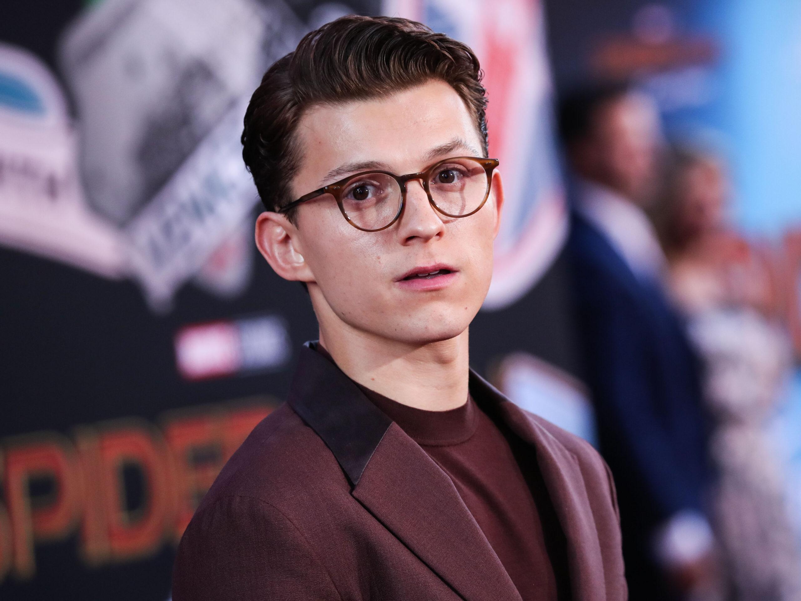 Tom Holland at the Los Angeles Premiere Of Sony Pictures' 'Spider-Man Far From Home'