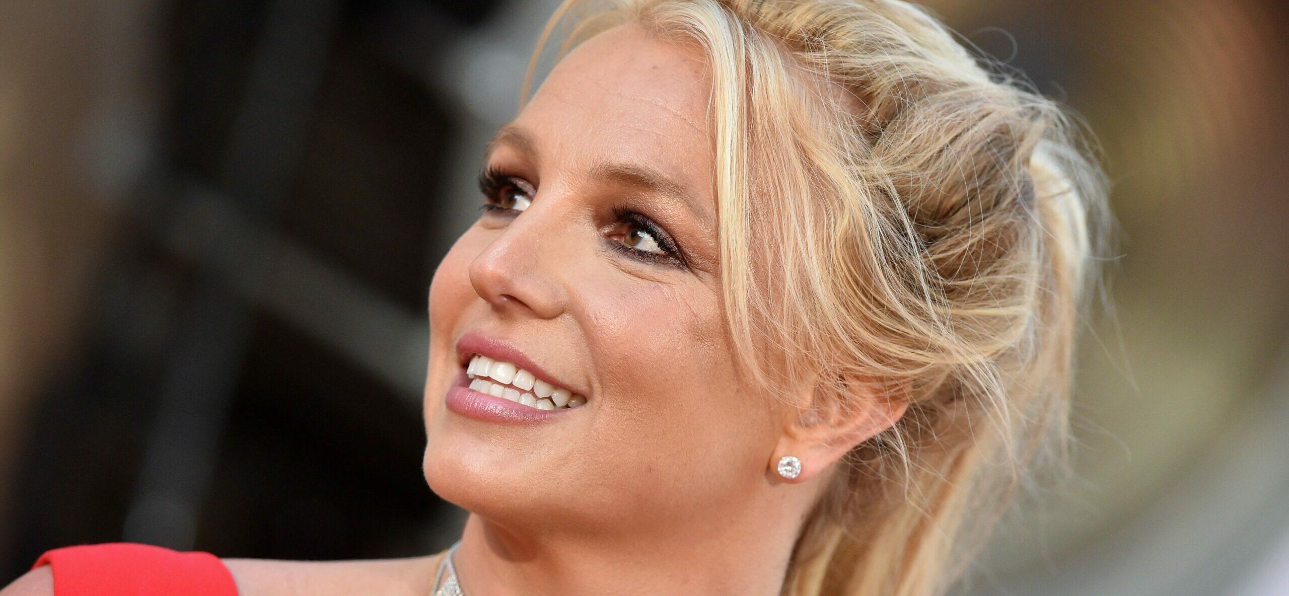 Britney Spears Teases ‘Naughty Revelations’ In Brown Bra, Plunging Onesie