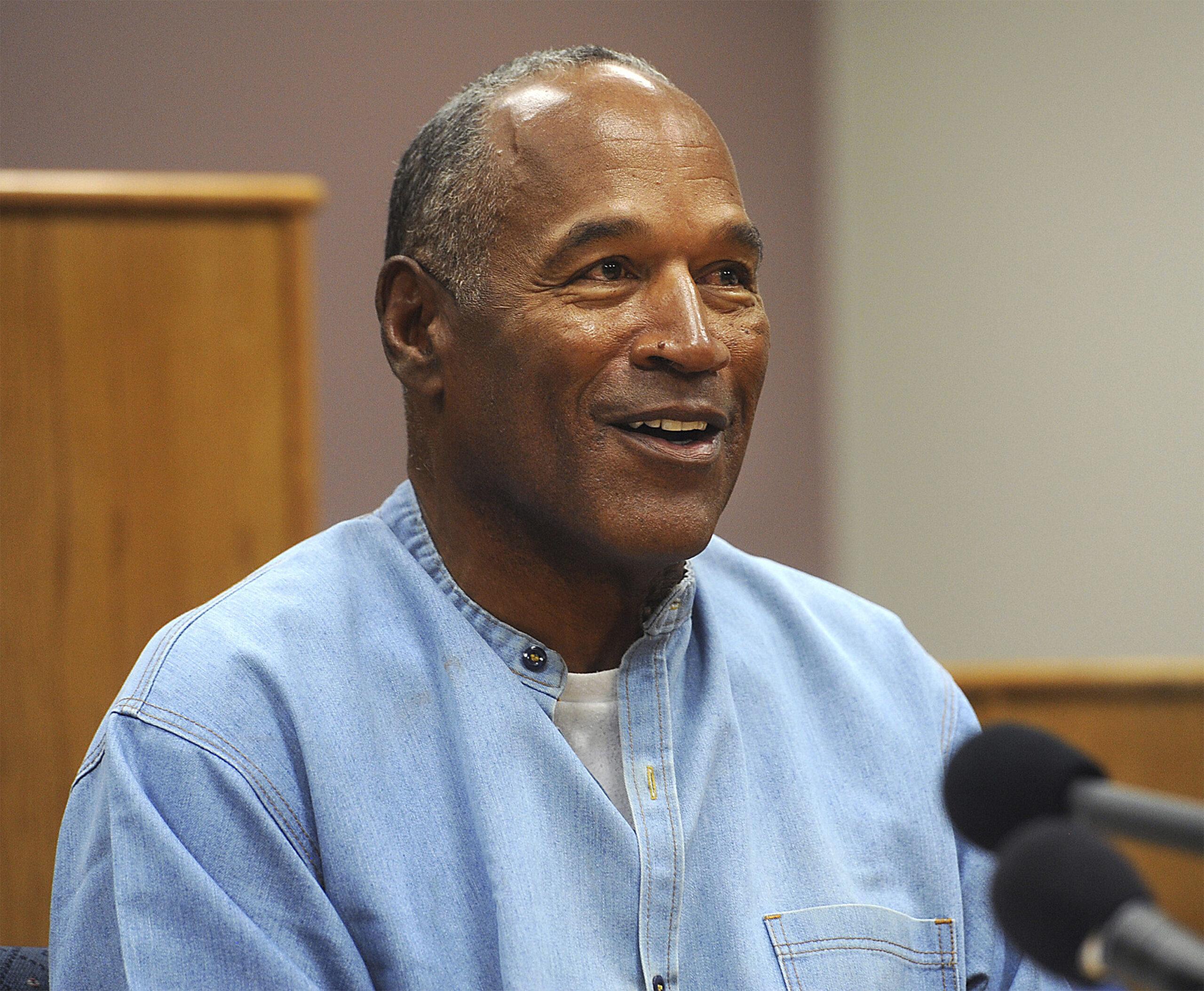 OJ Simpson in court