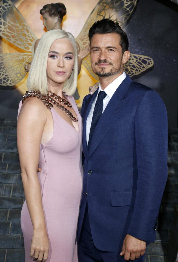 Orlando Bloom and Katy Perry at LA Premiere Of Amazon's "Carnival Row"