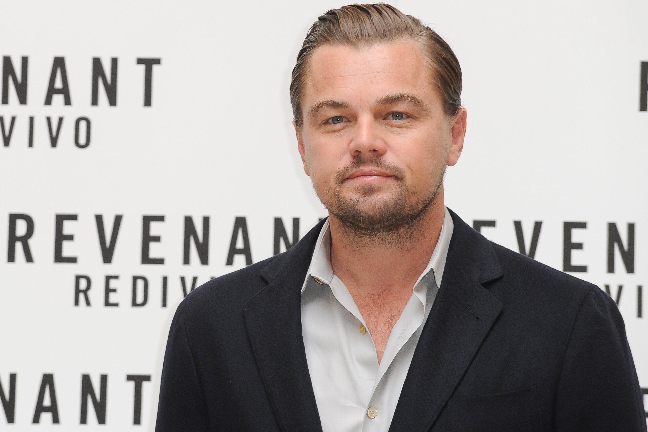 Leonardo DiCaprio at the photocall of the movie Revenant