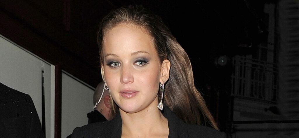 Jennifer Lawrence at the The Weinstein Company BAFTA afterparty